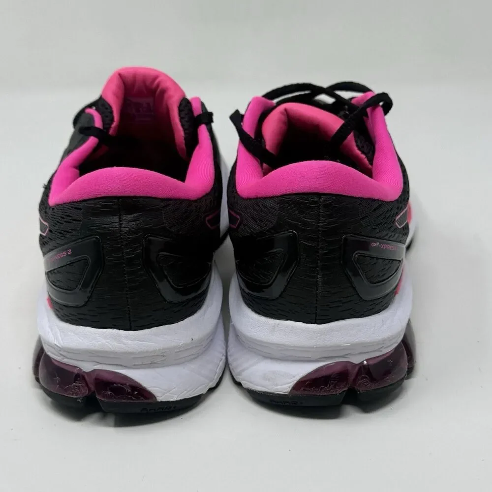 ASICS GT Express 2 Sneakers Shoes Womens 9 Black Pink Running Lightweight